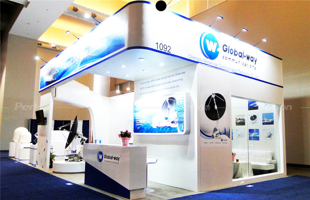 國衛(wèi)通信-美國展會設計搭建