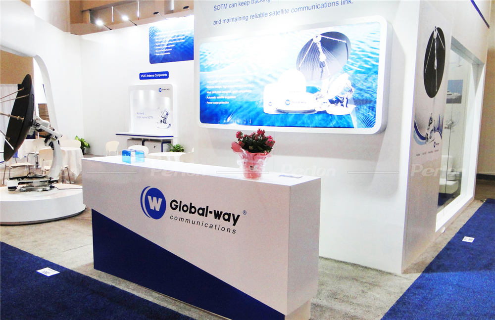 國衛(wèi)通信-美國展會設計搭建