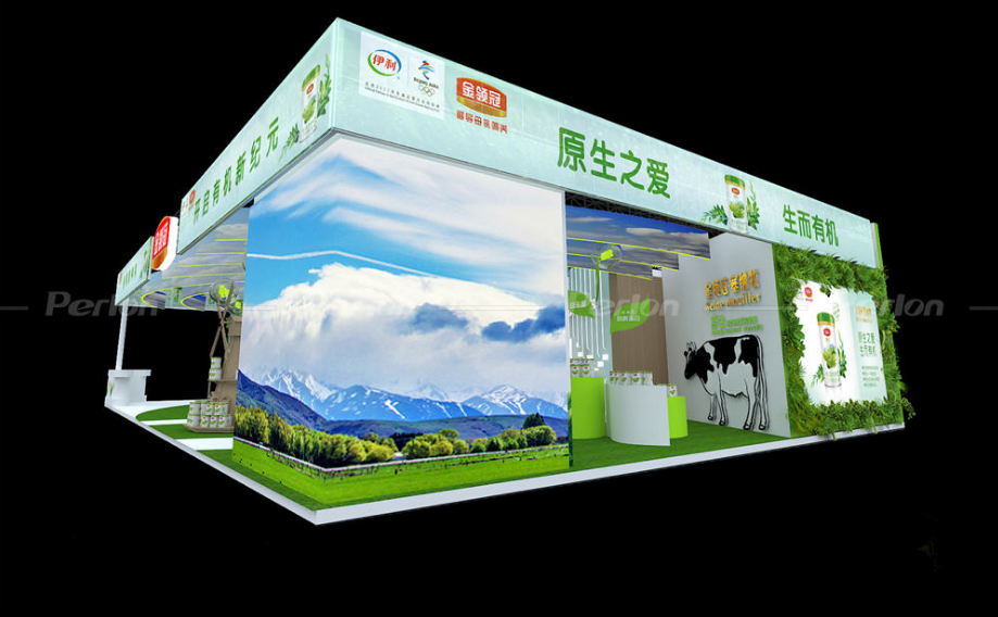 伊利集團展臺設(shè)計搭建