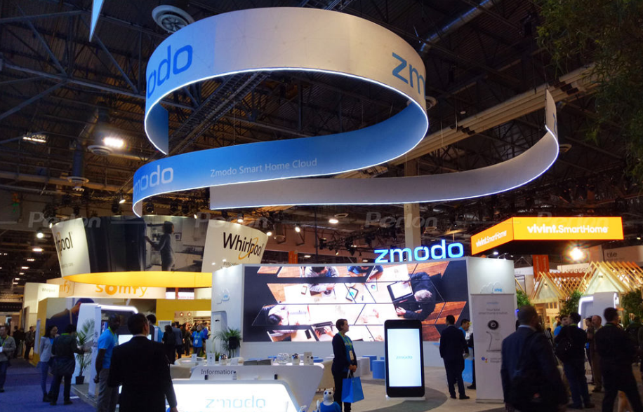 智美達(dá)美國展臺(tái)設(shè)計(jì)搭建