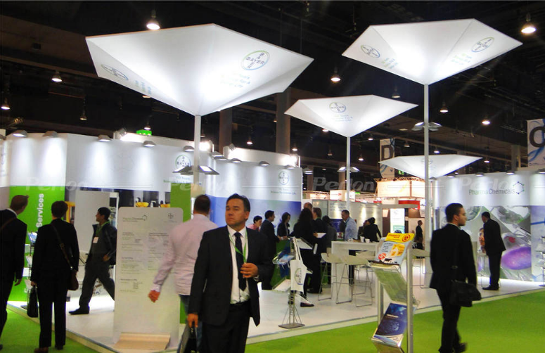 德國展臺設計現場效果圖