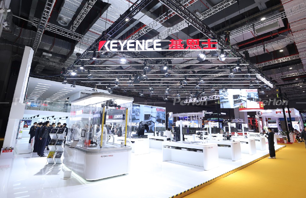 基恩士-進博會展臺設計搭建