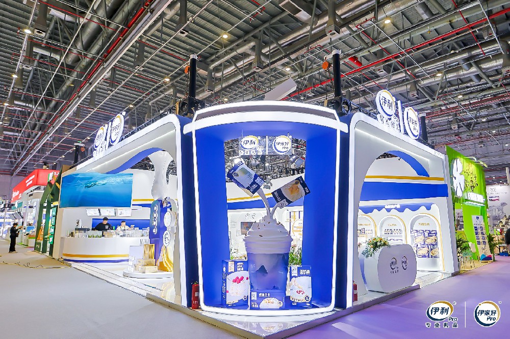 伊利-酒店餐飲展會設(shè)計搭建