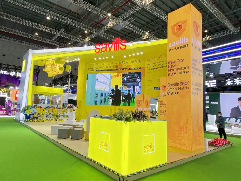 72㎡展臺黃金法則：三區(qū)聯動+動線設計